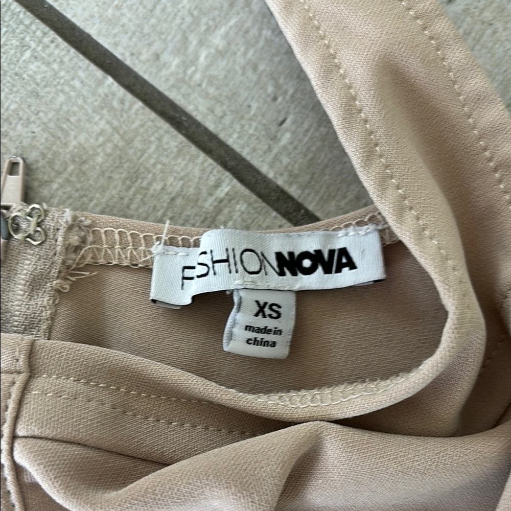 Fashion Nova Nude Corset Top Size XS - Picture 3 of 4